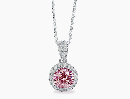 ピンクダイヤモンドのリング・ネックレス