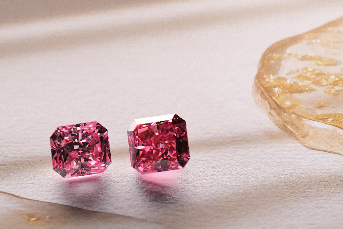 年間の産出量がわずか500gにも満た無いピンクダイヤモンド