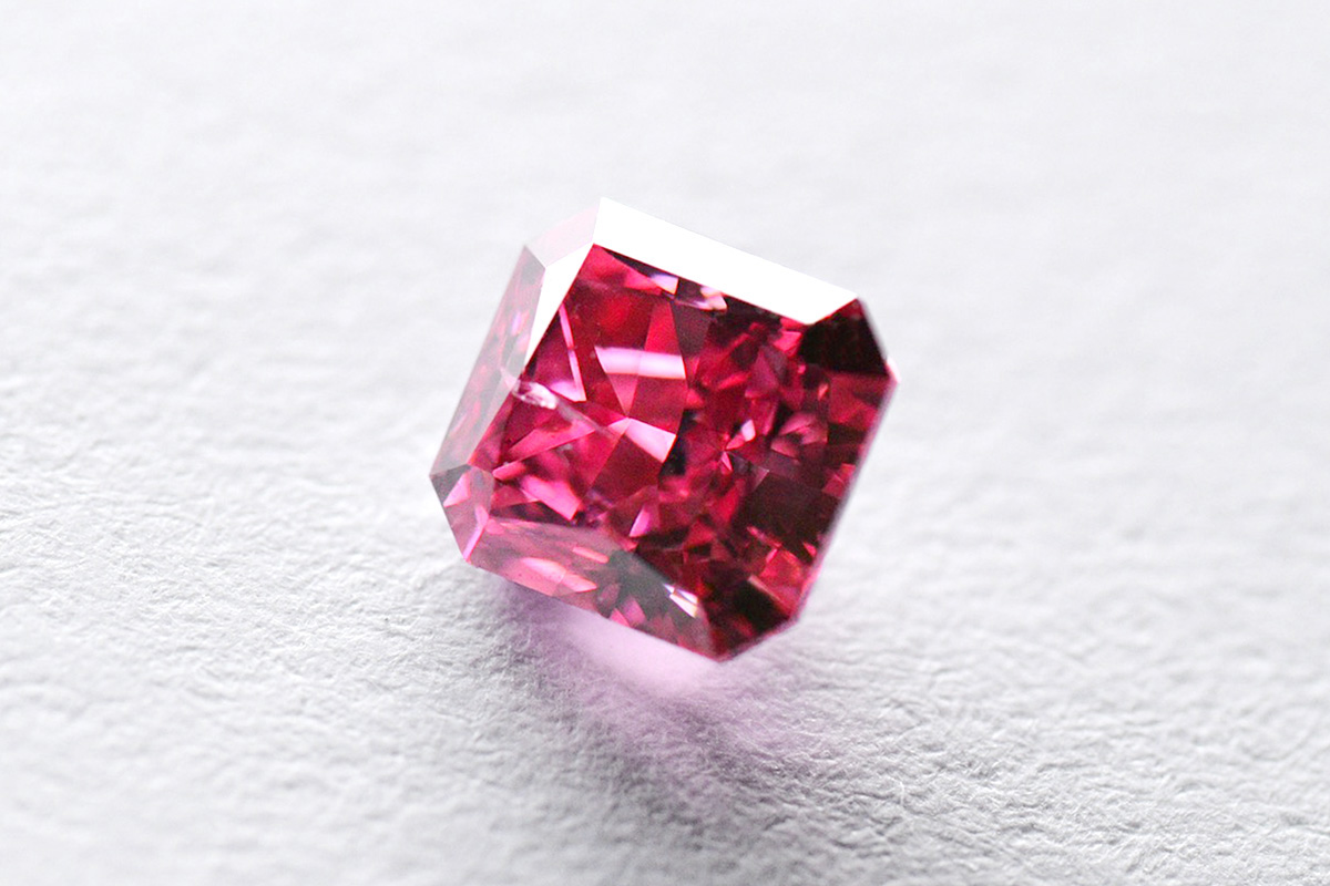アーガイル産のピンクダイヤモンド