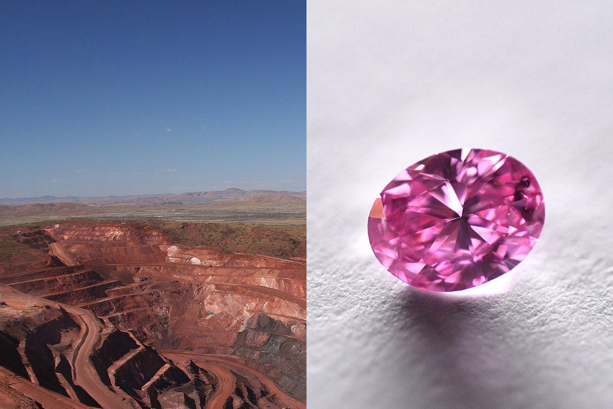 アーガイル鉱山とピンクダイヤモンド
