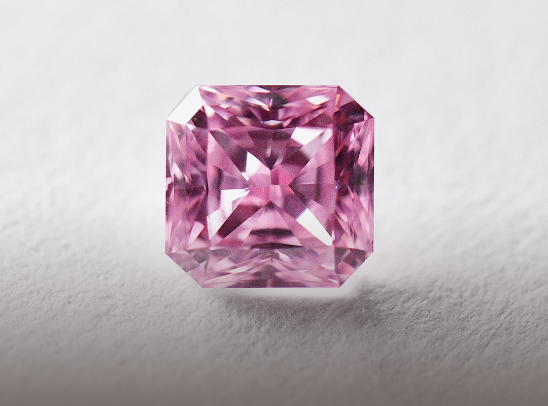 次の世代への継承に相応しいピンクダイヤモンド