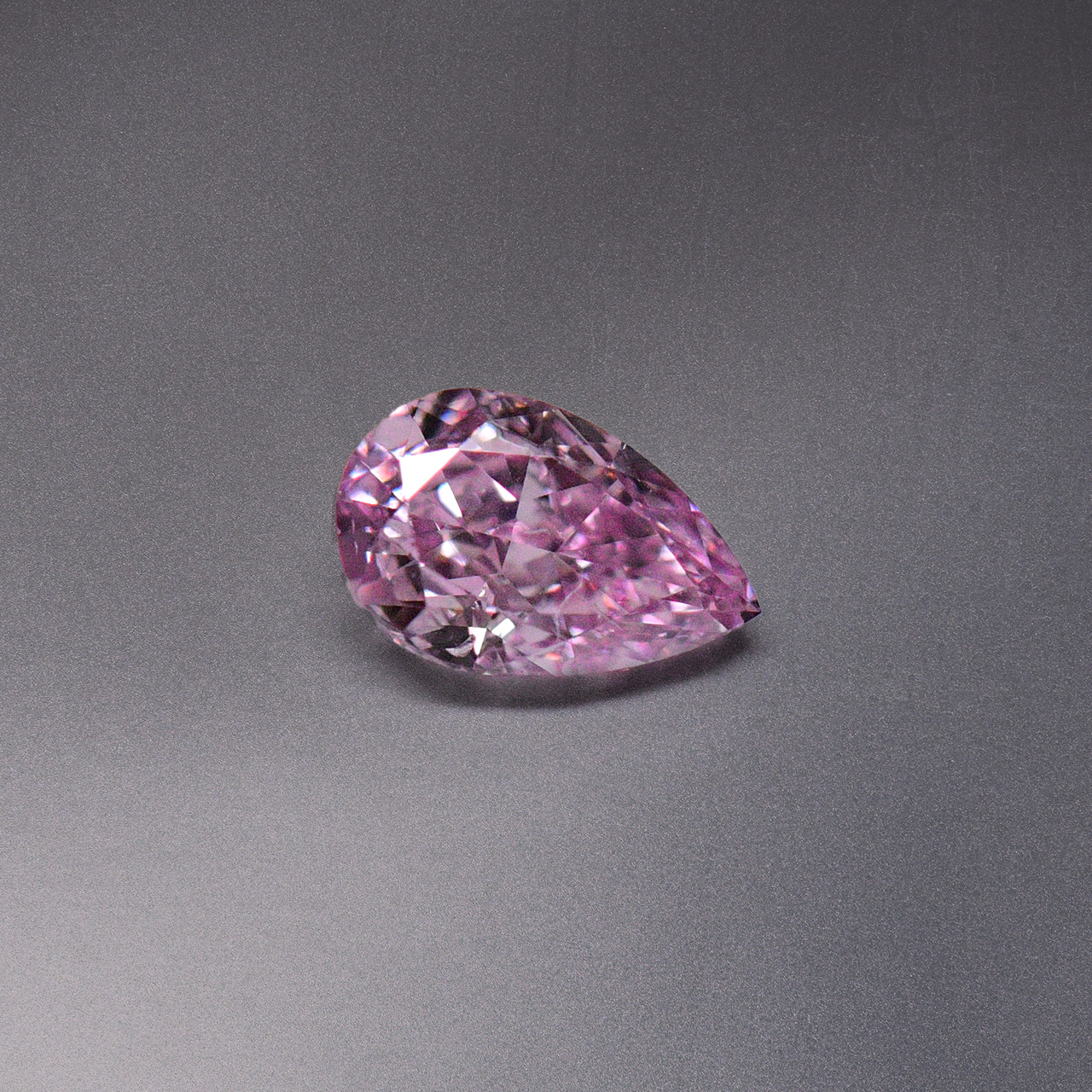 ファンシーパープリッシュピンクダイヤモンドルース｜0.250ct, Fancy Purplish Pink, Pear Shape, SI2, GIA