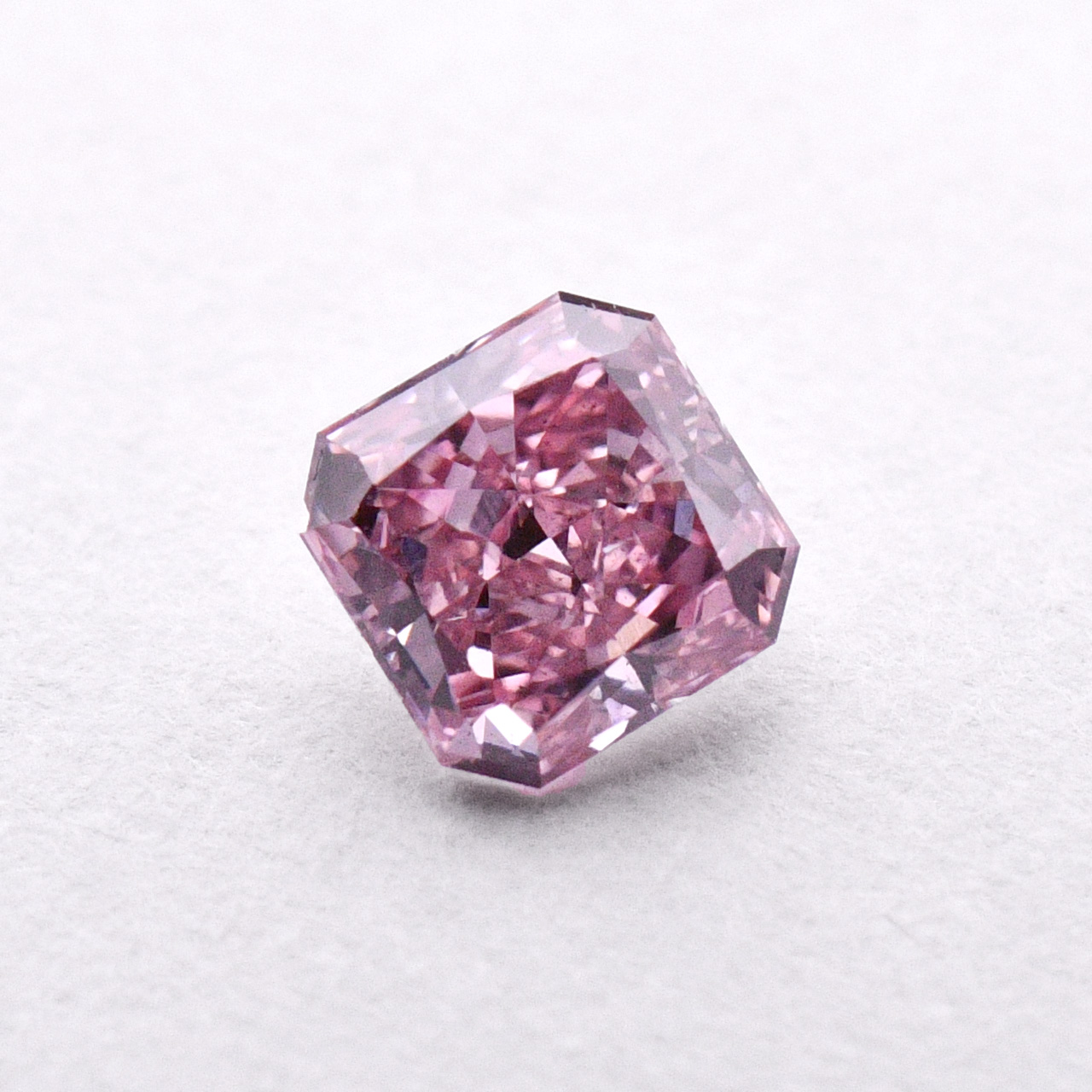 ファンシーインテンスパープルピンクダイヤモンドルース‐0.43ct, Fancy 