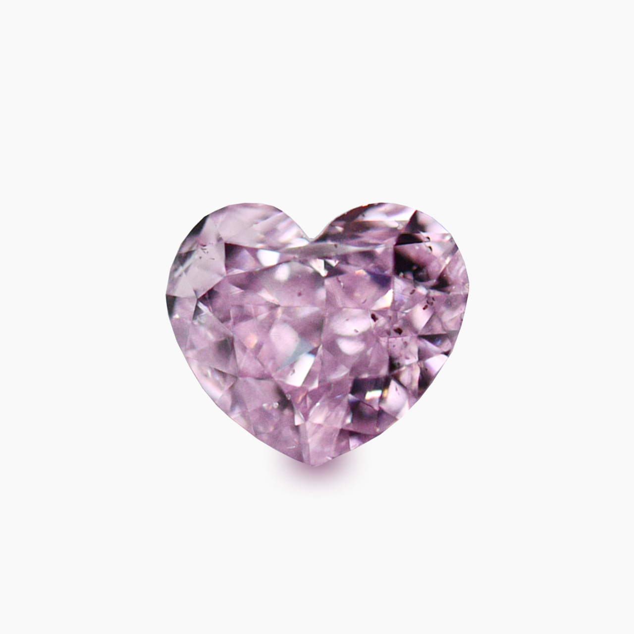ピンクダイヤモンドルース｜0.27ct, Fancy Purplish Pink, Heart Shape, SI-2, GIA