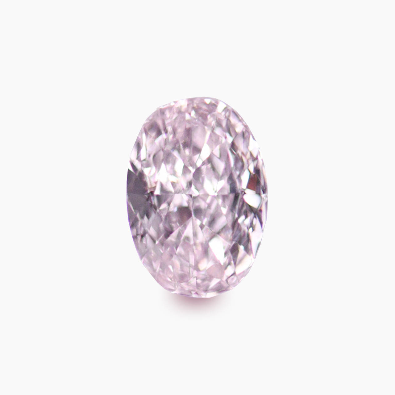 天然ファンシーインテンスピンクダイヤモンドルース画像1｜0.202ct, Fancy Light Pink, Oval Shape, VS-2, CGL