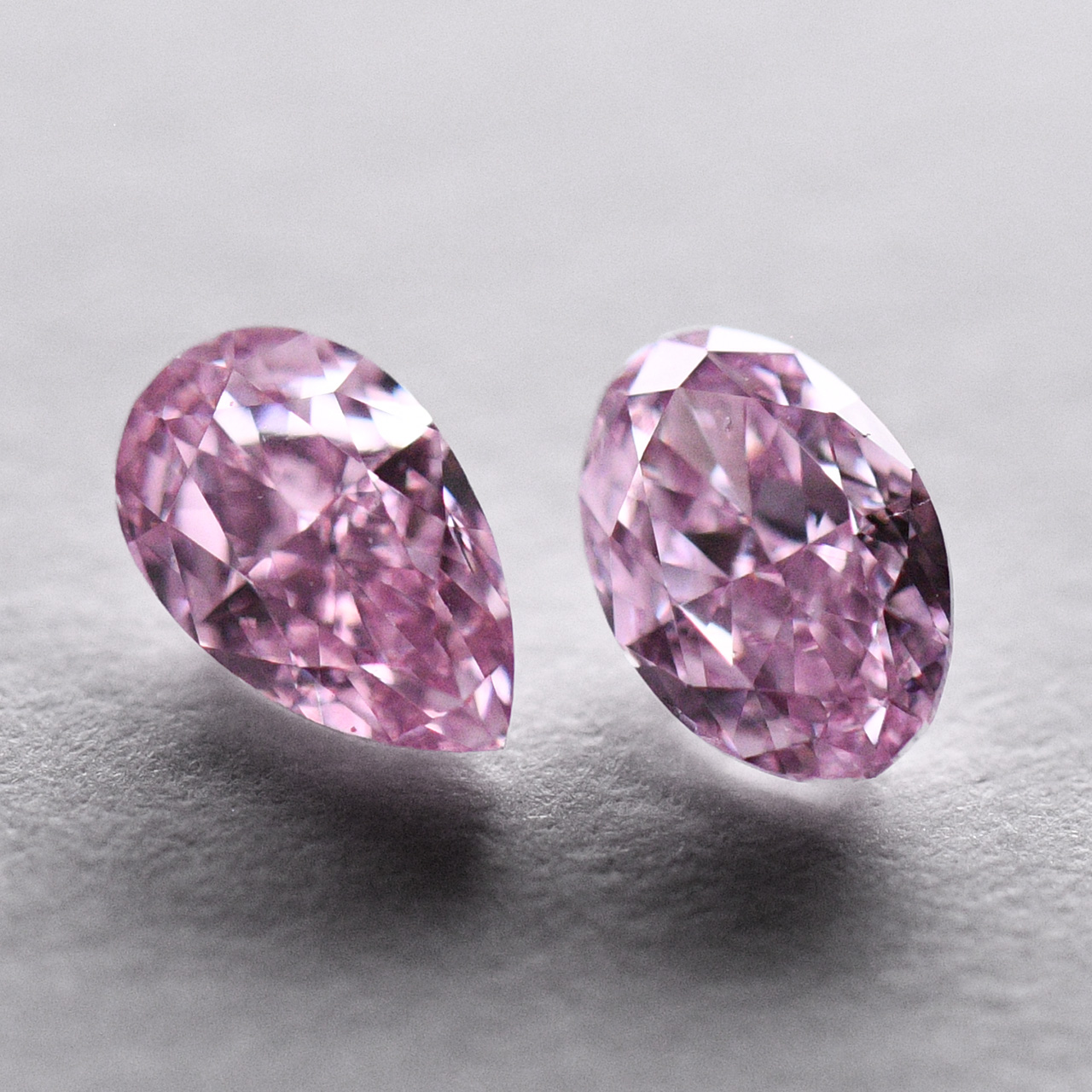 ファンシーパープリッシュピンクダイヤモンドルース‐0.137ct, Fancy ...