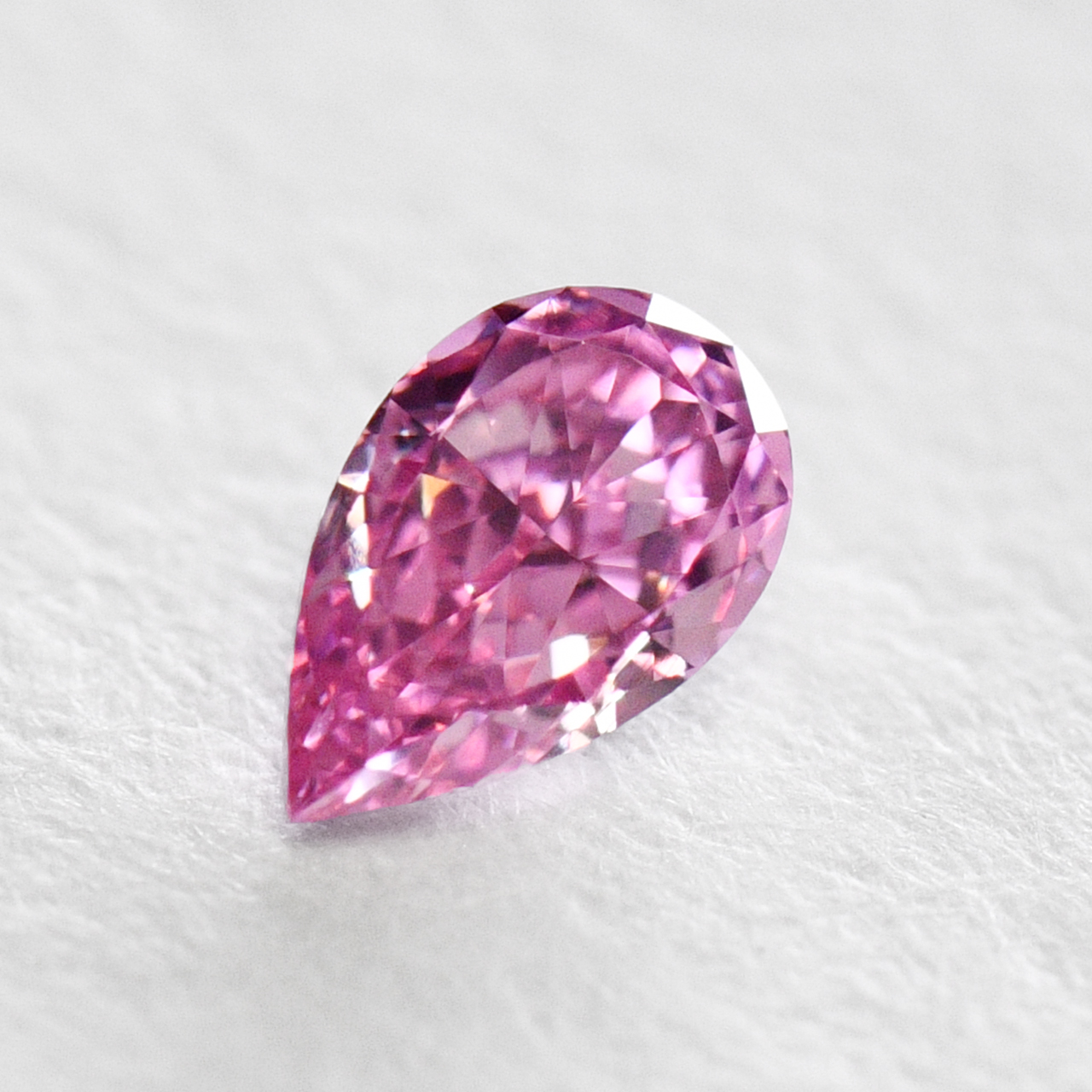 0.052ct 天然ピンクダイヤモンドFANCY DEEP PINK - その他