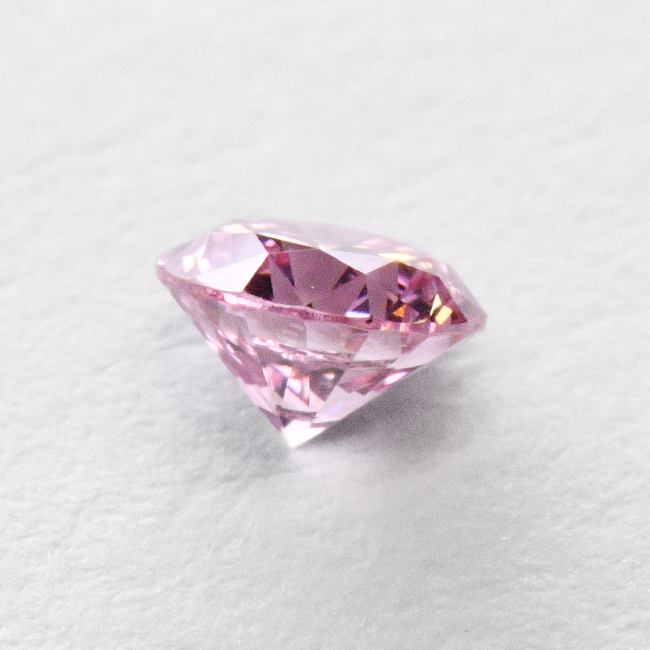 ピンクダイヤモンドルース画像1の拡大画像｜0.08ct, 5PP, VS-2, Round, ARGYLE