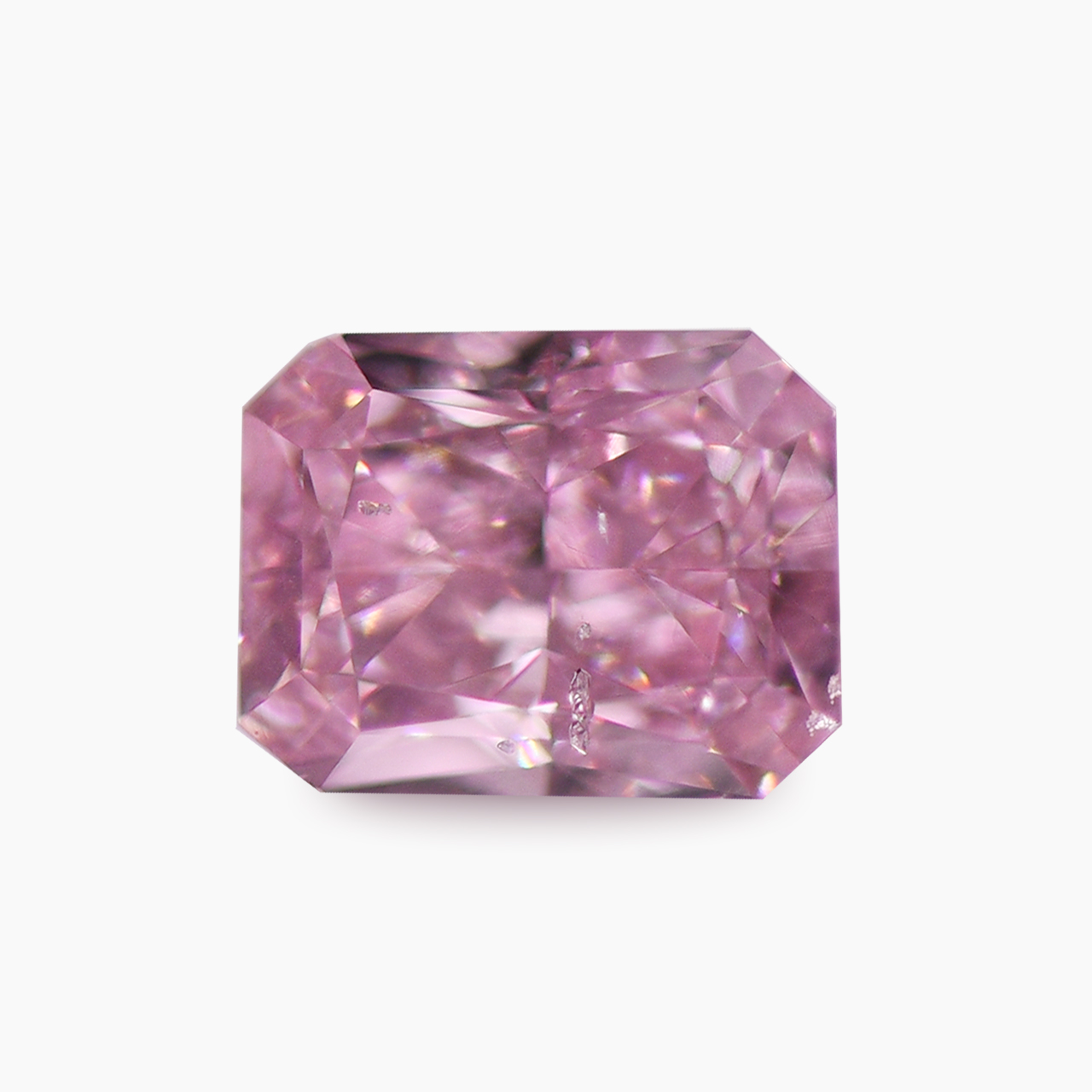 ピンクダイヤモンドルース画像1の拡大画像｜0.200ct / Fancy Intense Pink / SI-2 / Radiant / GIA CGL