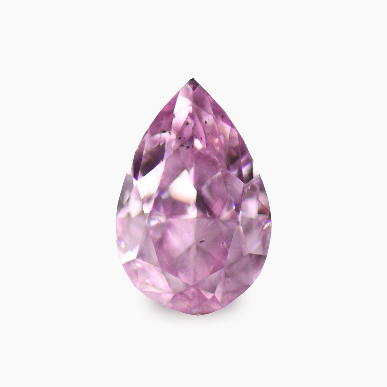 ピンクダイヤモンドルース画像1の拡大画像｜0.151ct / Fancy Intense Purplish Pink / SI-2 / Pear Shape / CGL