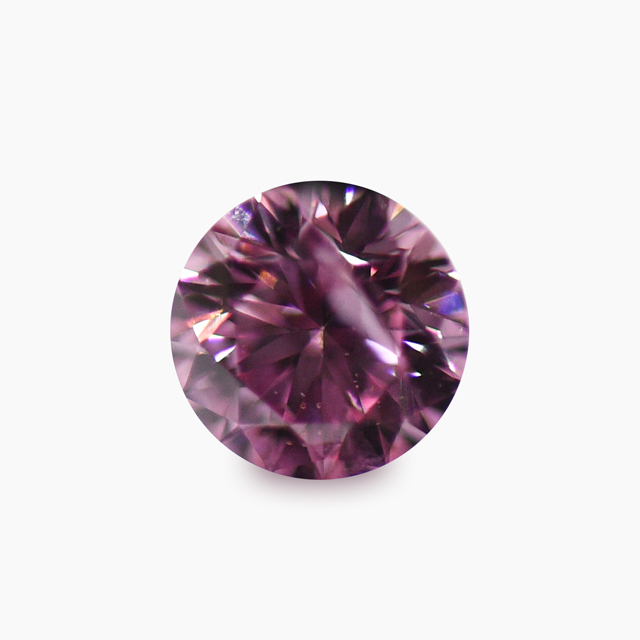 ピンクダイヤモンドルース｜0.097ct / Fancy Intense Purplish Pink / I-1 / Round / CGL