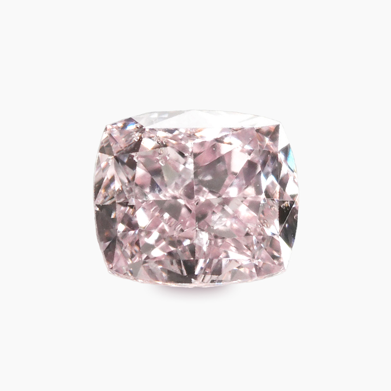 ピンクダイヤモンドルース｜0.205ct / Fancy Pink / SI-2 / Cushion
