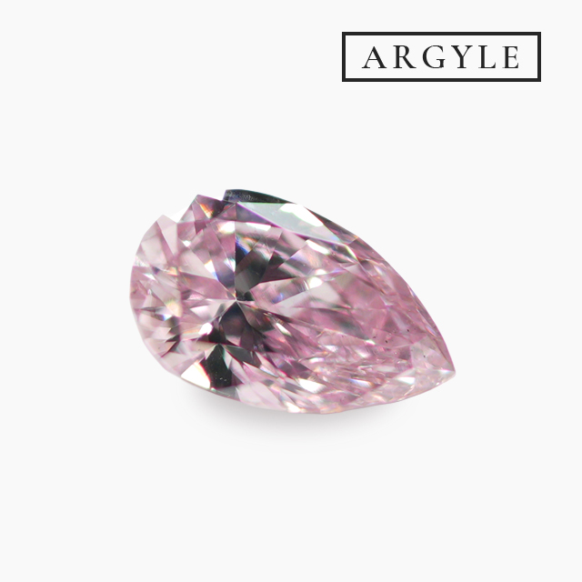 ピンクダイヤモンドルース｜0.135ct / FANCY PINK / SI-1 / PEAR