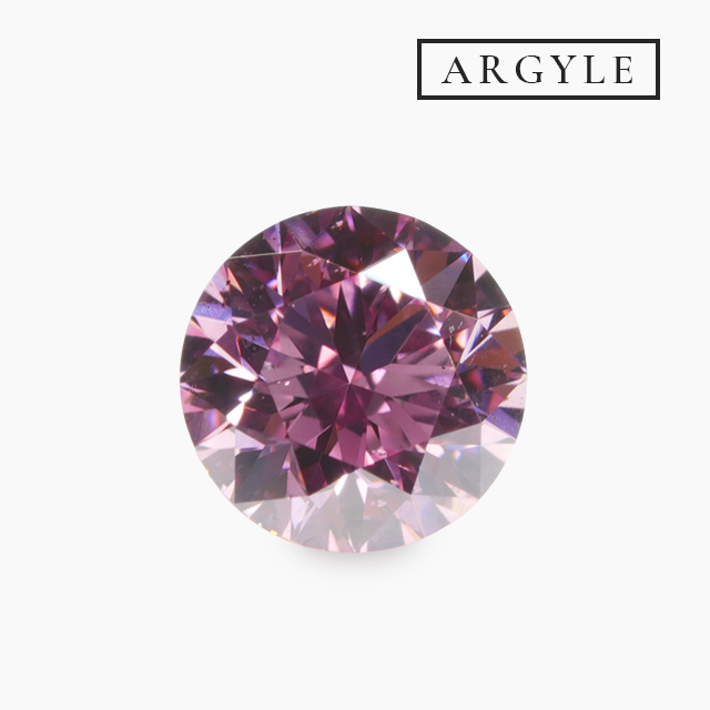 ピンクダイヤモンドルース｜0.24ct / Fancy Intense Purplish Pink / SI2 (GIA: SI1) / ROUND