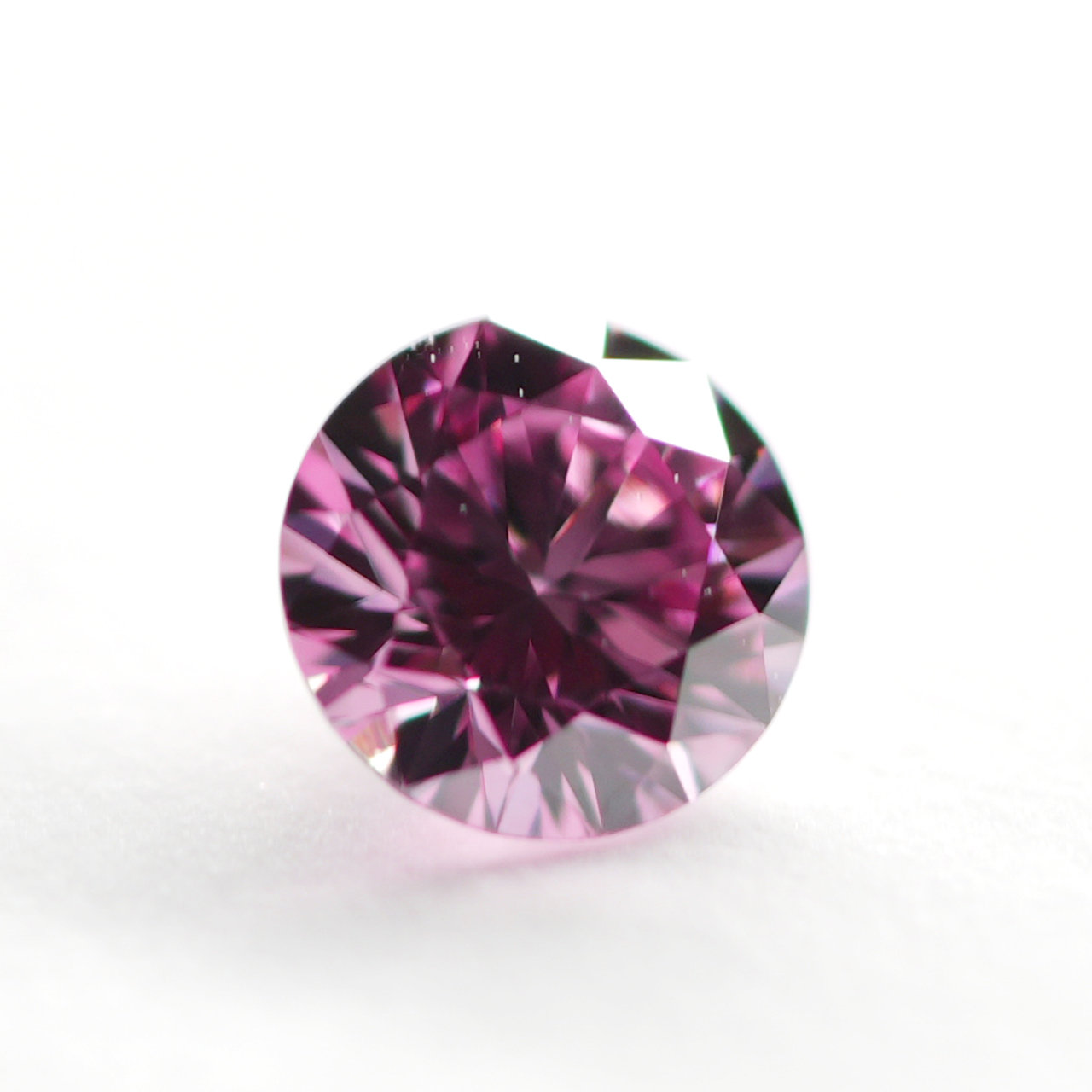 ピンクダイヤモンドルース画像8の拡大画像｜0.11ct / 4PP / VVS1 /ROUND